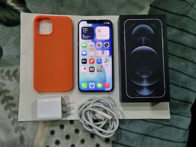 iPhone 12 Pro 256gb dual SIM Official PTA 95% BH Waterpack Air Tight