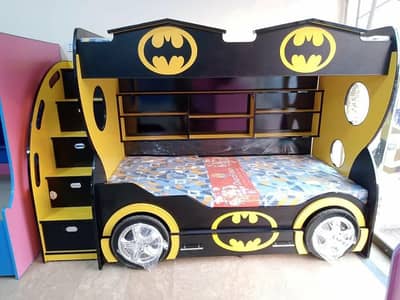 Bunk bed  without slide | Kid wooden  | Double bed | Triple bed
