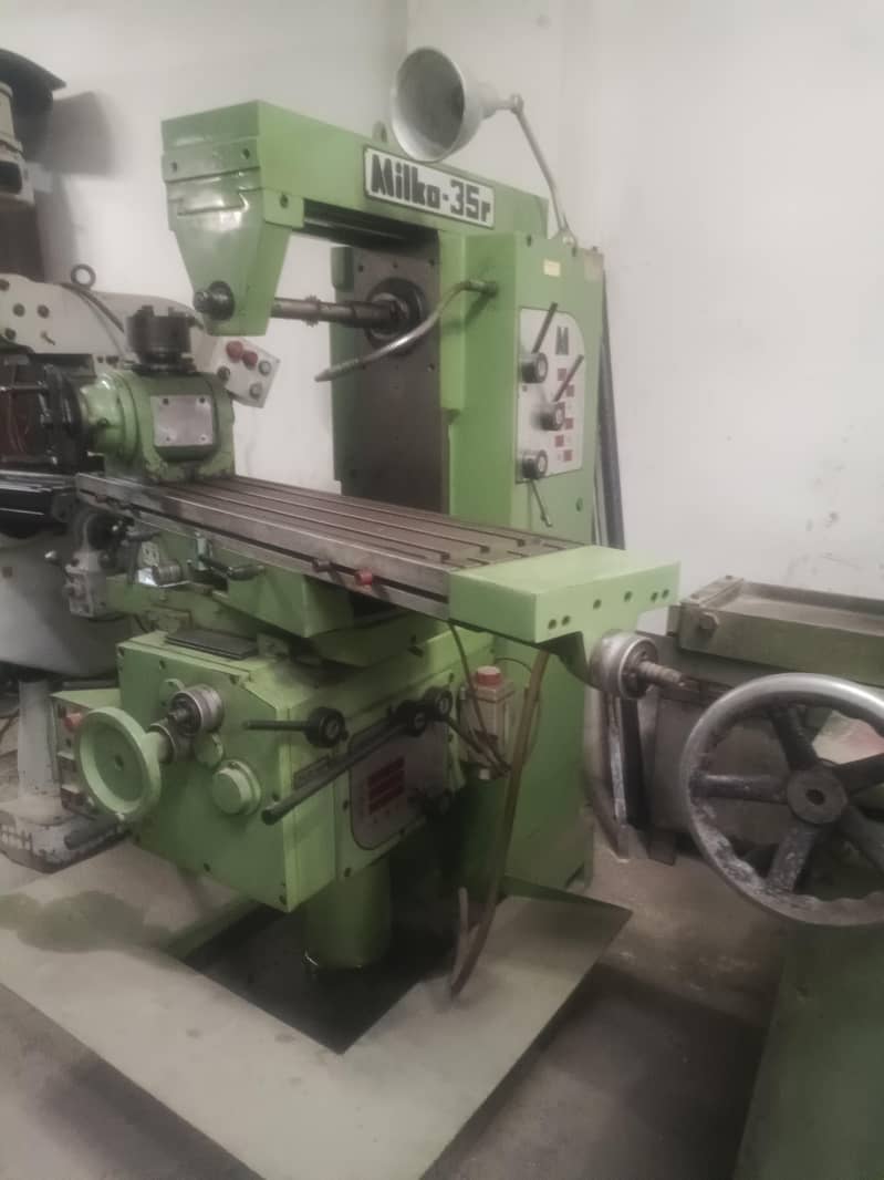 Lathe machine 7