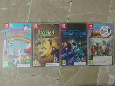 Nintendo switch game cards