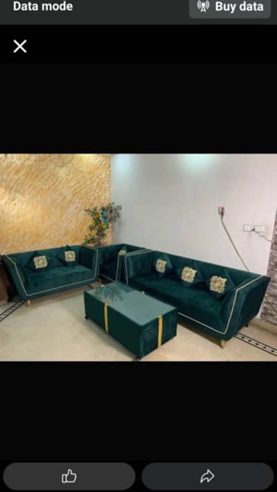5 seater sofa set with table