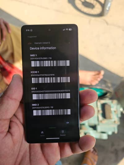 Google pixel 7 Pta approved 6.128