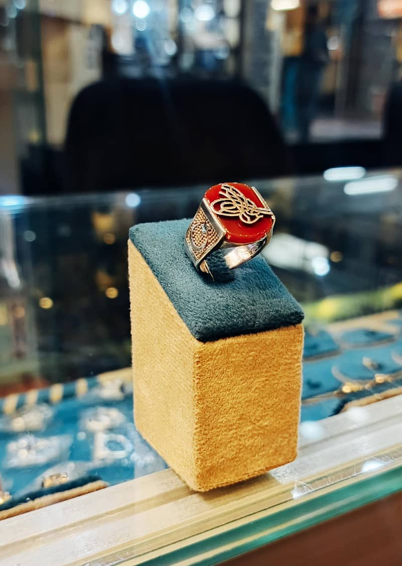 Turkish Silver Ring 0
