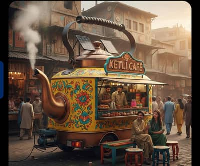 Food Stall Unique Style