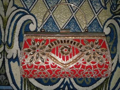 Red Clutch Bag – One Time Used, Like New