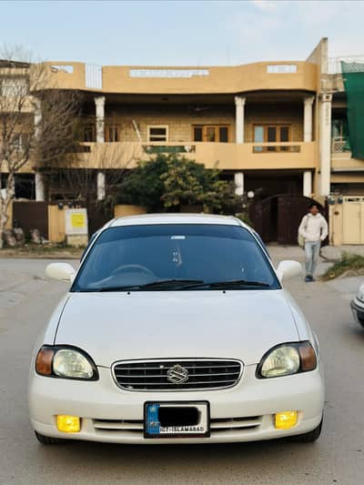 Suzuki Baleno JXL 2002 Model Islamabad Number
