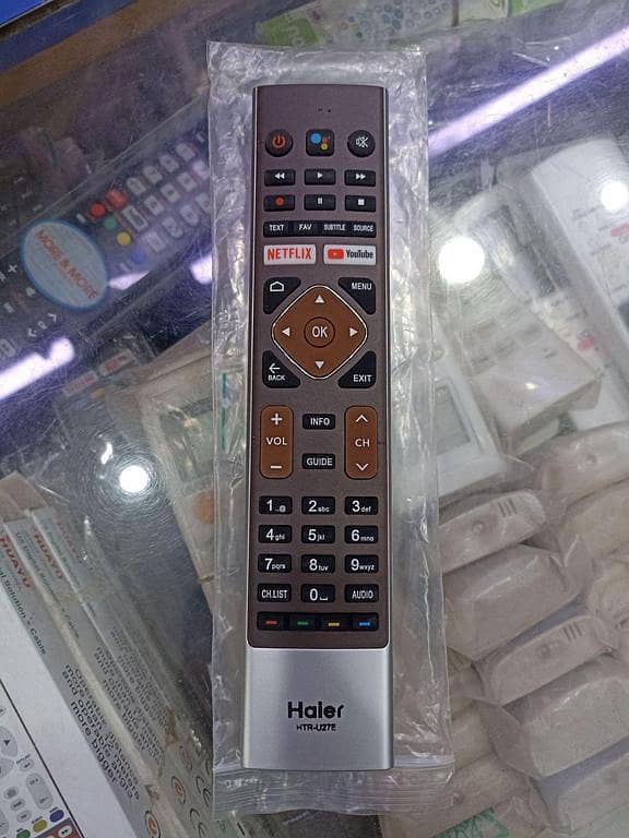 New voice remote control for Haierr Smart LED/LCD TV