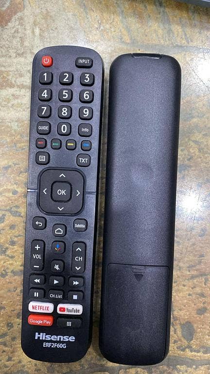 Hisense Smart Tv Remote Control