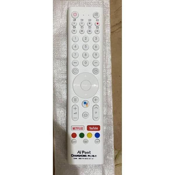 New voice remote control for ChanghongRuba Smart LED/LCD TV