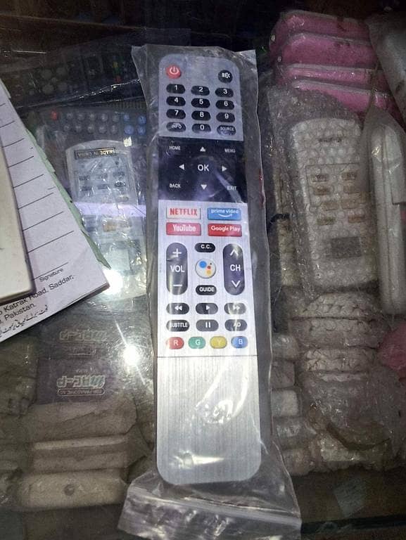 Ecostar Android LED TV Remote with voice Control