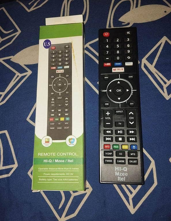 Remote Control for Hi-Q/Mzee/Itel