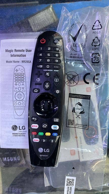Original L. G Smart Tv Remote control Made In Korea