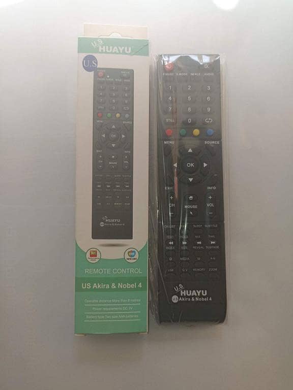 Akira & Nobel LED/LCD Remote Control (HUAYU)