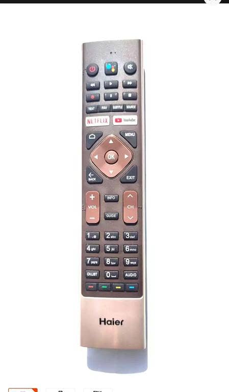 HaierAndroid Smart Tv Remote Control High Quality