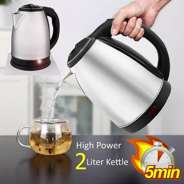 Stainless Steel Thermocup Electric Kettle