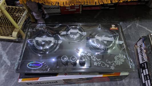 Gas Stove Marble Fitting Automatic