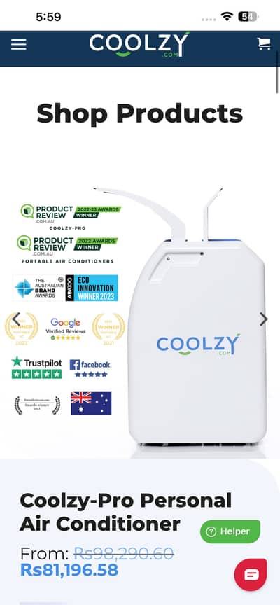 Portable Ac  / Close comfort Pc8