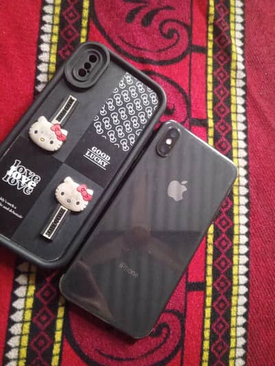 I Phone x with Fast Charger
