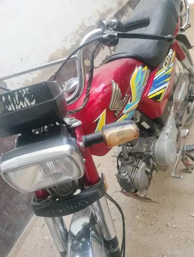 Honda CD 70 2021 applied
