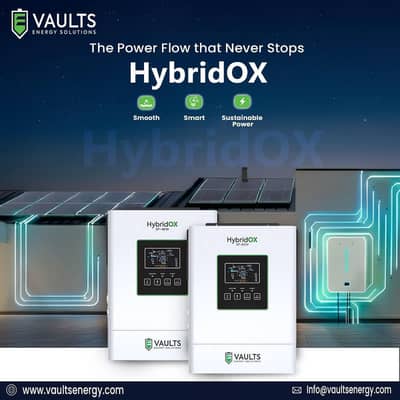 Vaults 12V / 24V / 51V 105Ah Lithium Battery Wall Mount – 8000 Cycles