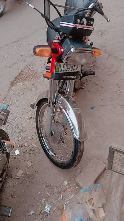 CD 70cc 2017 Fresh Model 10/10 Condition  engine seal packed