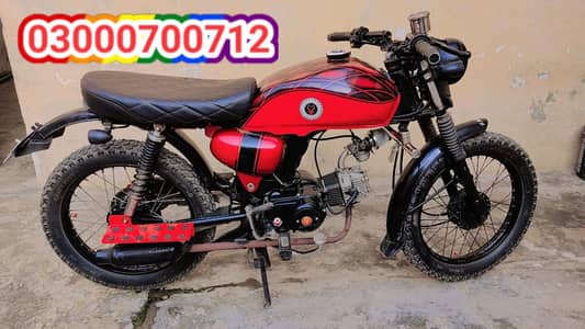 Cafe Racer Road prince cd70c. . All itam new . just drive