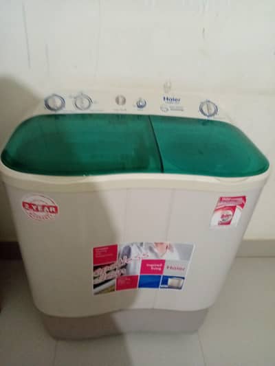Haier Washing Machine – Brand New Condition