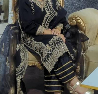 sapphire raw silk shirt trouser organza dupta.