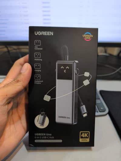 Ugreen Uno 6-in-1 USB C HUB (Open Box) Never Used