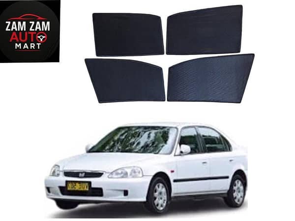 Honda City Premium Quality Japani Sun Shades 4 PCS - Model 1998-2002