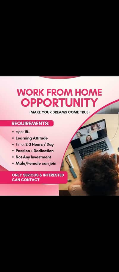 Work From Home | No Degree | No Experience Required