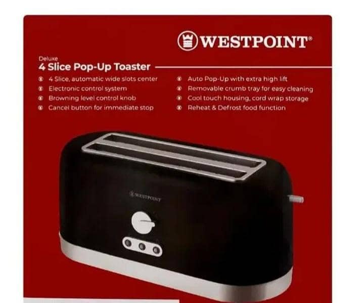 AUTOMATIC TOASTER WESTPOINT 4