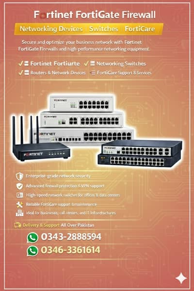 Fortinet FortiGate Firewall | Networking | Switches | FortiCare