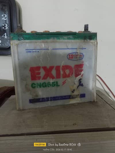 Exide battery 24v Faulty