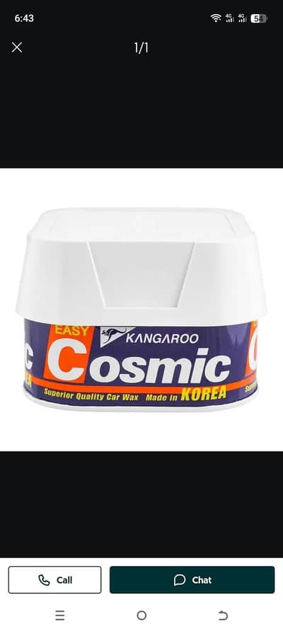 cosmic car Cleaning for sale