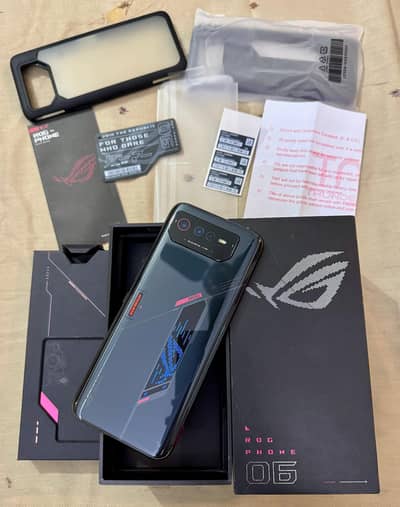 Asus ROG 6 (16gb 512gb) Complete Box Official PTA