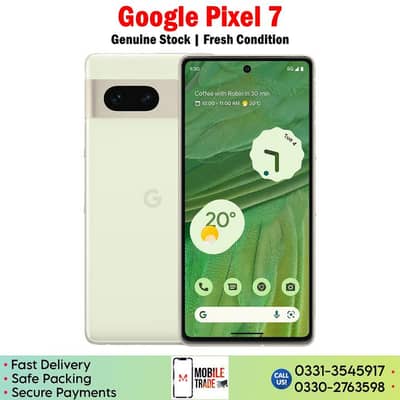 Google pixel 7, Lemon color 8/128 official pta approved