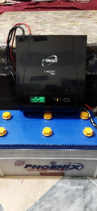 Homage UPS and phoenix  bettary for sale   working condition