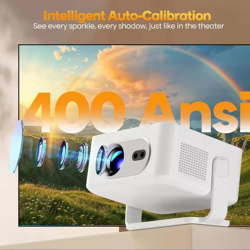 FULL HD 4K ANDROID SMART PROJECTOR/MULTIMEDIA PROJECTOR/ HOME &OFFICE ...