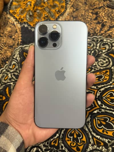 Iphone 13 pro max 128 gb PTA approved dual physical sierra blue