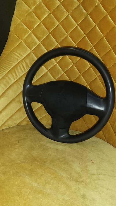 Mitsubishi car streeing wheel