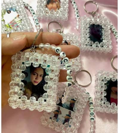 beads keychain