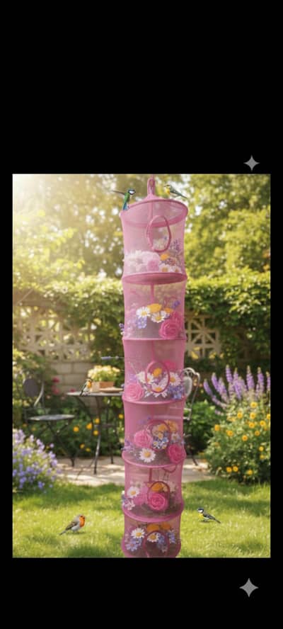 birds  and flowers net