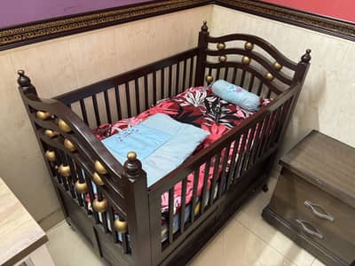 Kids bed with mattress