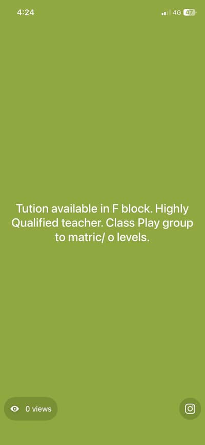 Home tution class play group to matric/olevel