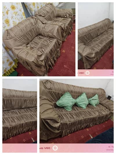 5 Seater spring SoFa Sett
