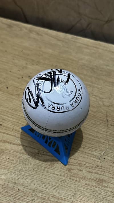 Ball signed by international cricketer Inam-Ul-Haq for sale