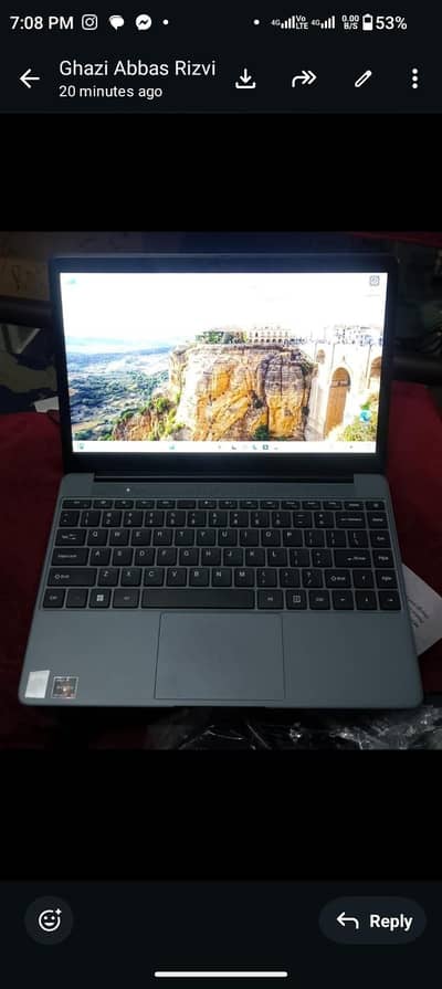 brand new laptop