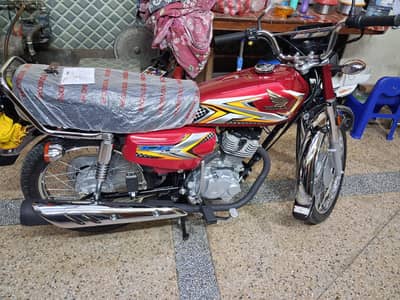 Honda cg 125 2025 model bike for sale in excellent condition