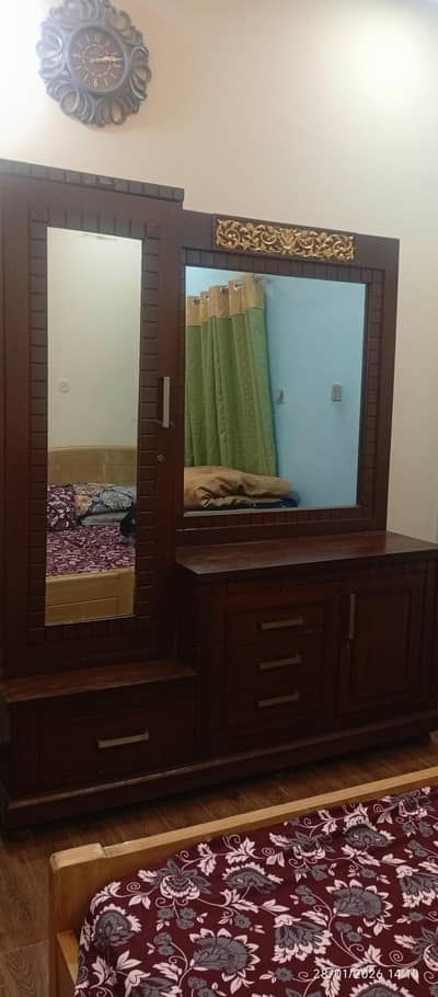 Bed. . . dressing table. . . 2 side tables